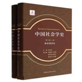 中国社会学史:第三卷:群学民间化 景天魁中国社会科学出版社
