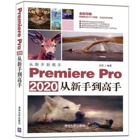 Premiere Pro2020从新手到高手(全彩印刷) 9787302556046 刘艺 清