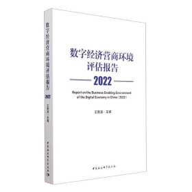 数字经济营商环境评估报告:2022:2022 王敬波中国社会科学出版社9