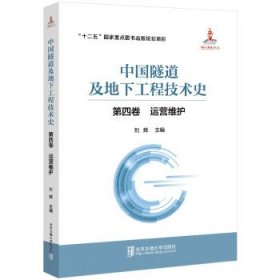 中国隧道及地下工程技术史（第四卷：运营维护） 刘辉北京交通大
