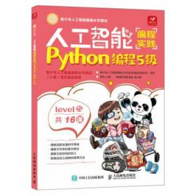 人工智能编程实践:Python编程5级 高凯人民邮电出版社