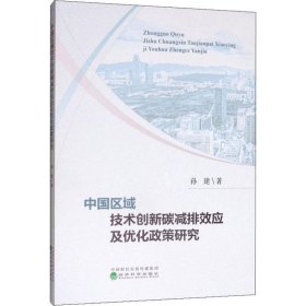 中国区域技术创新碳减排效应及优化政策研究 孙建经济科学出版社9
