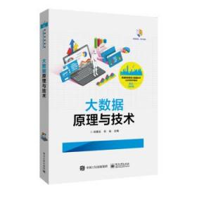 大数据原理与技术 刘甫迎电子工业出版社9787121431906