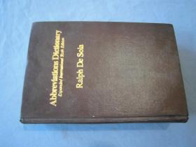 Abbrevitations Dictionary(英语缩略语词典国际增订第六版)精装本