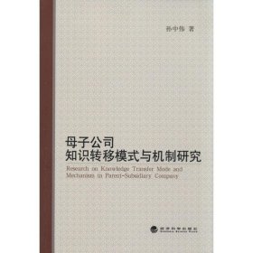 母子公司知识转移模式与机制研究