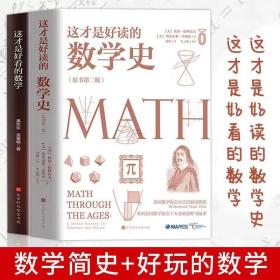 正版这才是好读的数学史(原版第二版) 这才是好看的数学全2册 数学史教材原来数学可以这样学几何原本数学分析数学之美畅销书籍