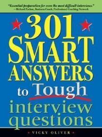 原版书籍301道面试难题的巧妙应对 301 Smart Answers to Tough Interv...