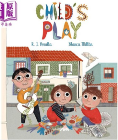 Blanca Millan Child Play 儿童的游戏 精品绘本 儿童性格启蒙培养故事绘本 精装 英文原版 3-6岁【中商原版】