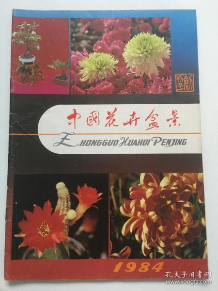 中国花卉盆景创刊号 （1984年）16开32页+插页一张