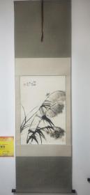 知名画家壬午年（2002）精绘国画《深秋》立轴，原装原裱