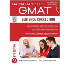 GMAT Sentence Correction 6th Edition [Manhattan Prep]