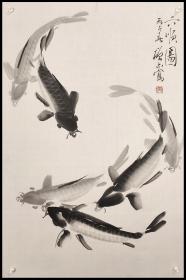 中国美协山东分会会员，山东画院高级画师【冯增木】鱼