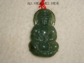 翡翠观音牌