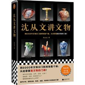 沈从文讲文物（近200张彩插！把6000年文物分门别类地看个遍，从此掌握看文物的门道！看懂玉器、陶瓷、漆器等文物的门道）