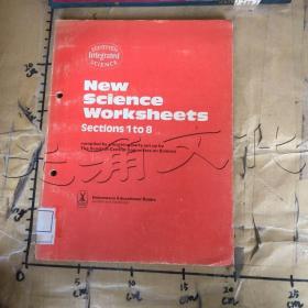 New Science Worksheets: Sections 1to8