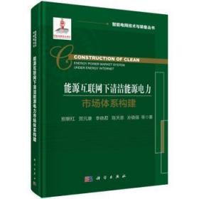 全新正版图书 能源互联网下清洁能源电力市场体系构建别朝红科学出版社9787030745972