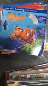 Finding Nemo Read-Along Storybook and CD 海底总动员，英文绘本附CD