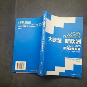 大欧盟新欧洲2004-2005欧洲发展报告