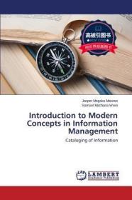 预订 高被引图书 Introduction to Modern Concepts in Information Management