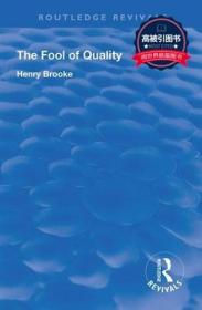 预订 高被引图书The Fool of Quality: Volume 1