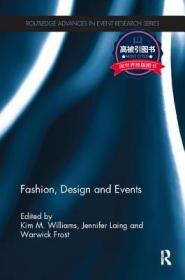 预订 高被引图书Fashion, Design and Events