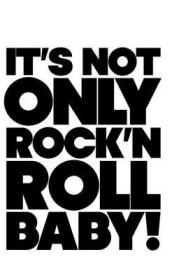 英文原版 It's Not Only Rock 'n' Roll Baby!