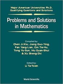 英文原版Problems and Solutions in Mathematics
