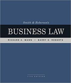 英文原版Smith and Roberson's Business Law