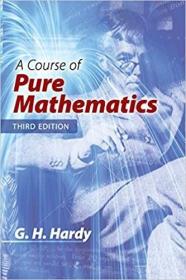 英文原版A Course of Pure Mathematics: Third Edition