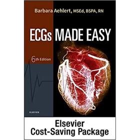 英文原版ECGs Made Easy - Book and Pocket Reference Package