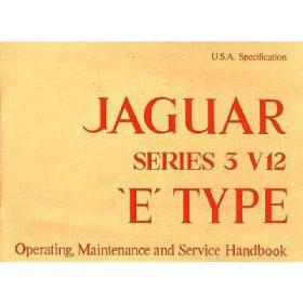 英文原版 Jaguar E-Type V12 Series 3 (Us