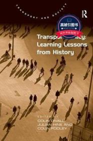 预订 高被引图书Transport Policy: Learning Lessons from History