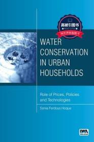 预订 高被引图书 Water Conservation in Urban Households