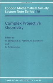 英文原版Complex Projective Geometry: Selected Papers