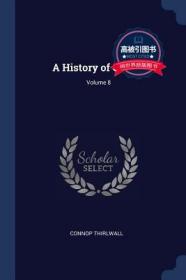 预订 高被引图书 A History of Greece; Volume 8