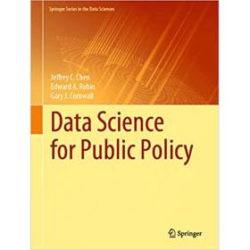 现货 公共政策的数据科学Data Science for Public Policy