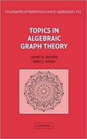 英文原版Topics in Algebraic Graph Theory