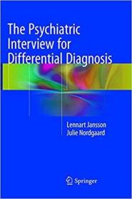 英文原版 高被引图书The Psychiatric Interview for Differential Diagnosis