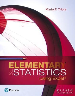 英文原版 Elementary Statistics Using Excel
