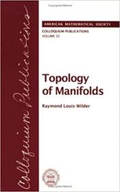 预订Topology of Manifolds