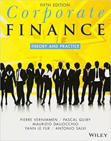 英文原版Corporate Finance: Theory and Practice