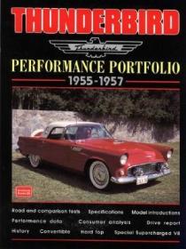 英文原版Thunderbird 1955-57 Performance Portfolio