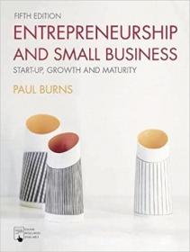 英文原版Entrepreneurship and Small Business