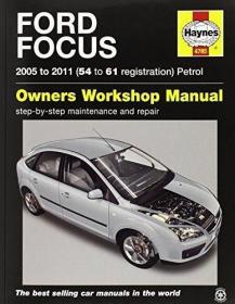 英文原版Ford Focus Petrol (05 - 11) Haynes Repair Manu