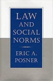英文原版Law and Social Norms