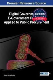 预订 高被引图书 Digital Governance and E-Government Principles