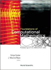 英文原版 Foundations of Computational Mathematics, Proceedings of Smalefest 2000