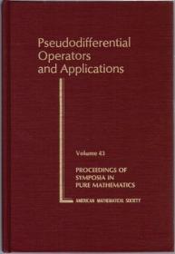 预订Pseudodifferential Operators and Applications