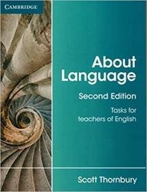 英文原版About Language: Tasks for Teachers of English