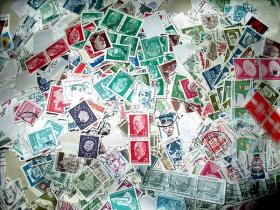 【保真外币 10枚价】10枚价格 德国小普票 建筑 人物风景邮票